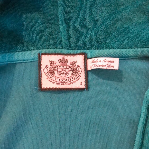 Juicy Couture zip up sweatshirt - Picture 4 of 4